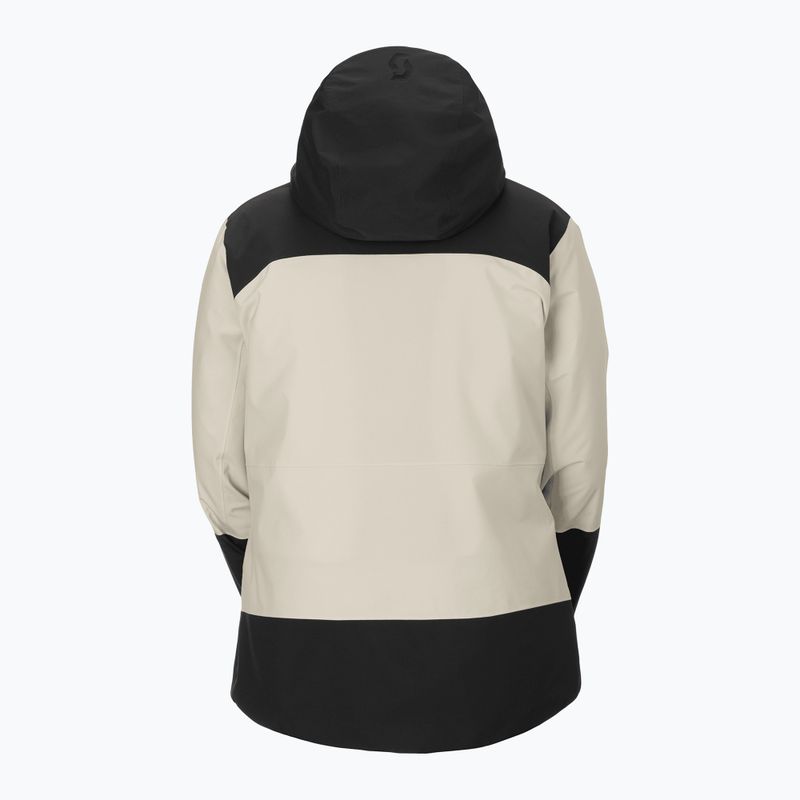 Moteriška slidinėjimo striukė SCOTT Ultimate Dryo 10 latte beige/black 2