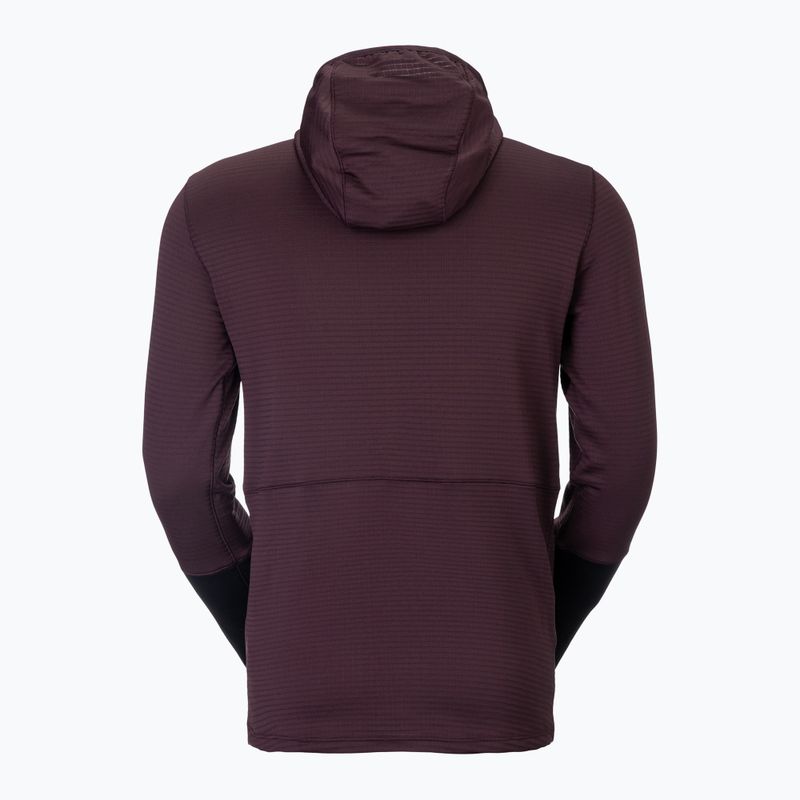 Vyriškas flisinis džemperis SCOTT Defined Light Hoody cocoa red/black 2