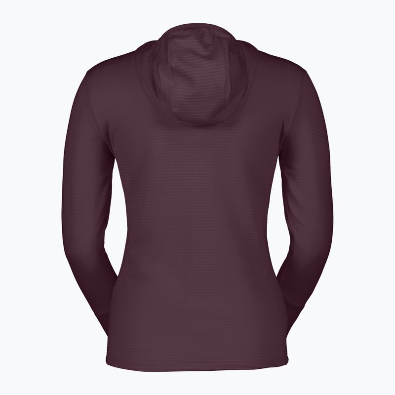 Moteriškas flisinis džemperis SCOTT Defined Light Hoody cocoa red 2