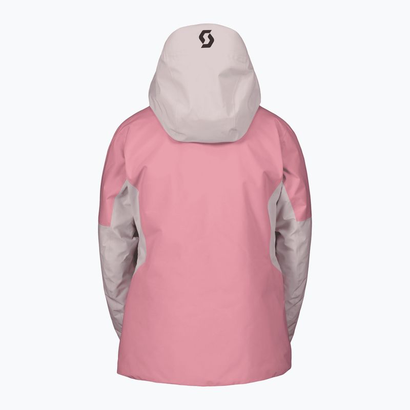 Moteriška slidinėjimo striukė SCOTT Ultimate GTX wax pink/cocoa red 2