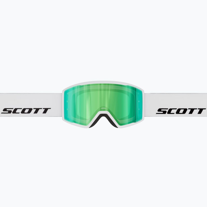 Slidinėjimo akiniai SCOTT Trace Pro white/green chrome 3