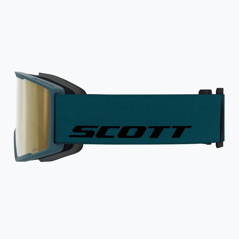 Slidinėjimo akiniai SCOTT Trace Pro Light Sensitive petrol green/amp ls cinnamon chrome 2