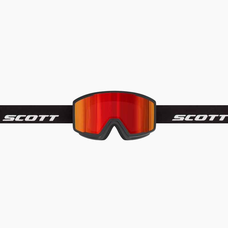 Slidinėjimo akiniai SCOTT Trace Pro Compact black/red chrome 3