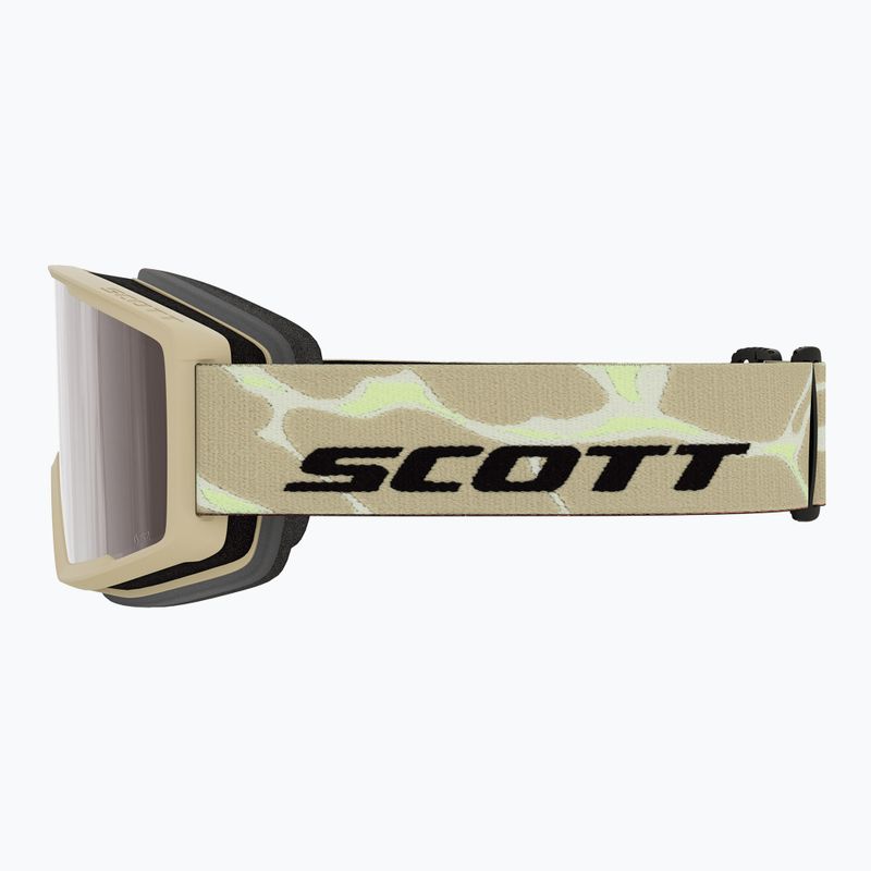 Slidinėjimo akiniai SCOTT Trace Pro Compact mojave beige/silver chrome 2