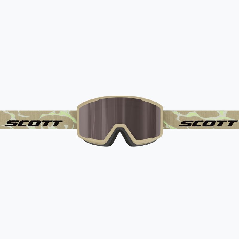 Slidinėjimo akiniai SCOTT Trace Pro Compact mojave beige/silver chrome 3