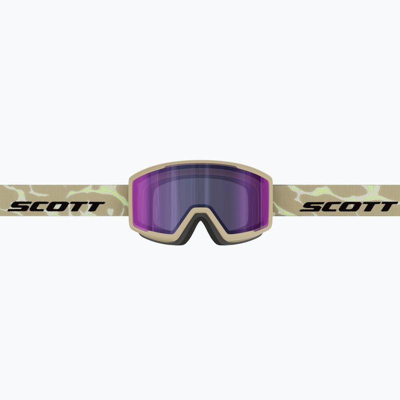 Slidinėjimo akiniai SCOTT Trace Pro Comact Light Sensitive S2-4 mojave beige/amp ls blue chrome 4
