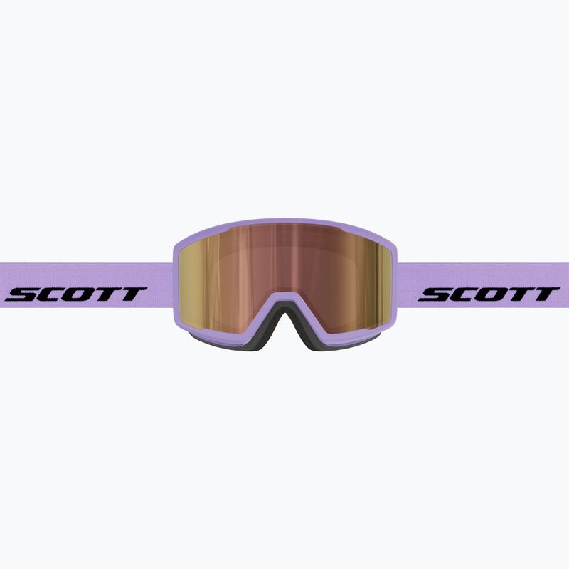Slidinėjimo akiniai SCOTT Trace Pro Compact Light Sensitive S1-3 sherbet purple/black/amp ls cinnamon chrome 4