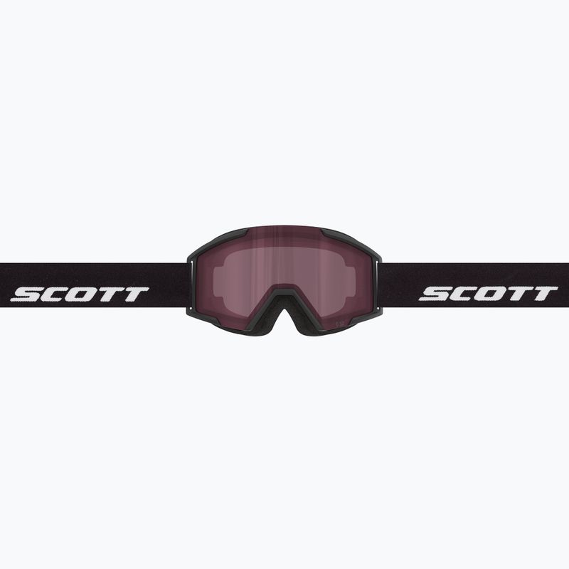 Vaikiški slidinėjimo akiniai SCOTT Shield black/rose 4
