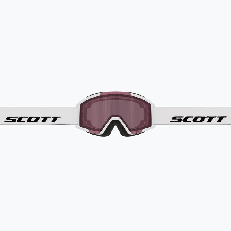 Vaikiški slidinėjimo akiniai SCOTT Shield white/rose 4
