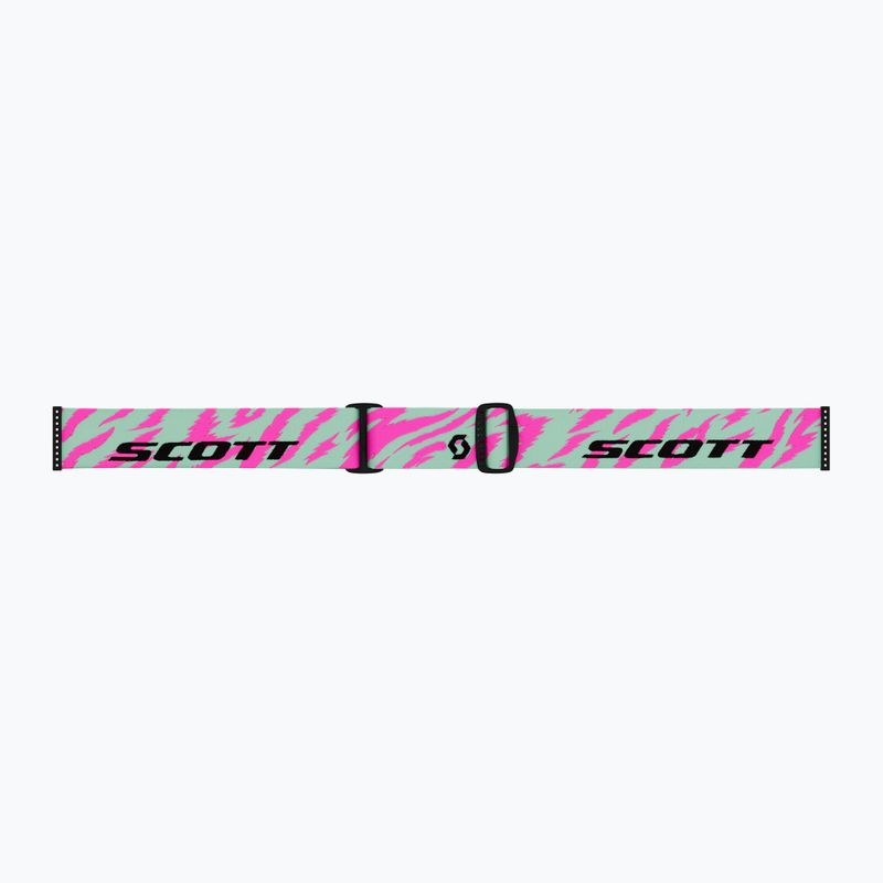 Vaikiški slidinėjimo akiniai SCOTT Shield neon pink/mint green/rose 5