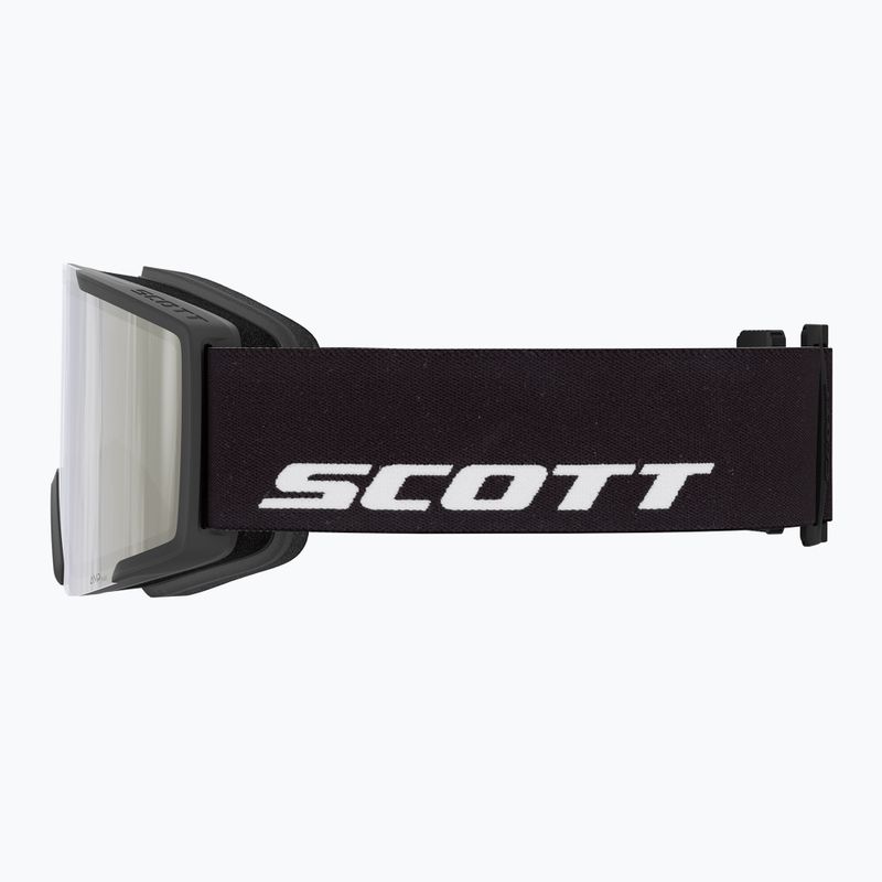 Slidinėjimo akiniai SCOTT Shield black/amp white chrome 2