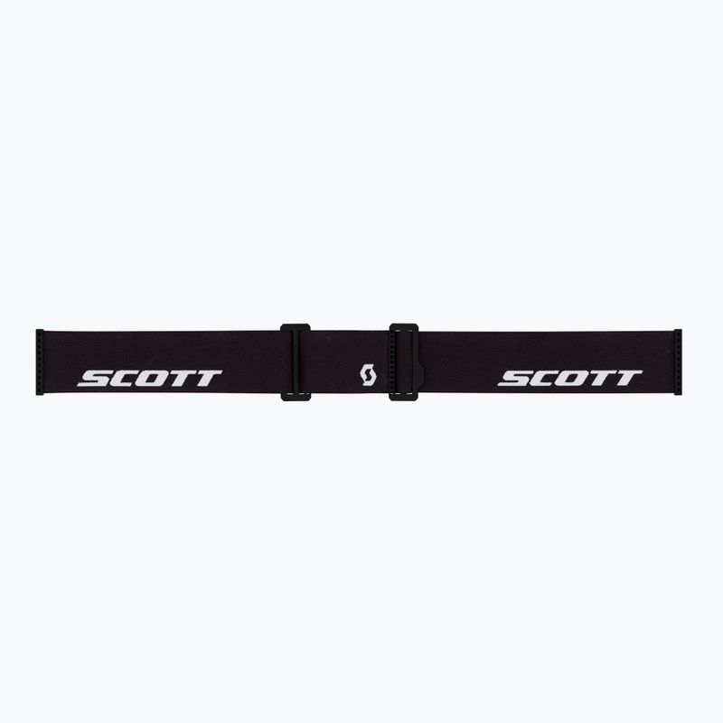 Slidinėjimo akiniai SCOTT Shield black/amp white chrome 5