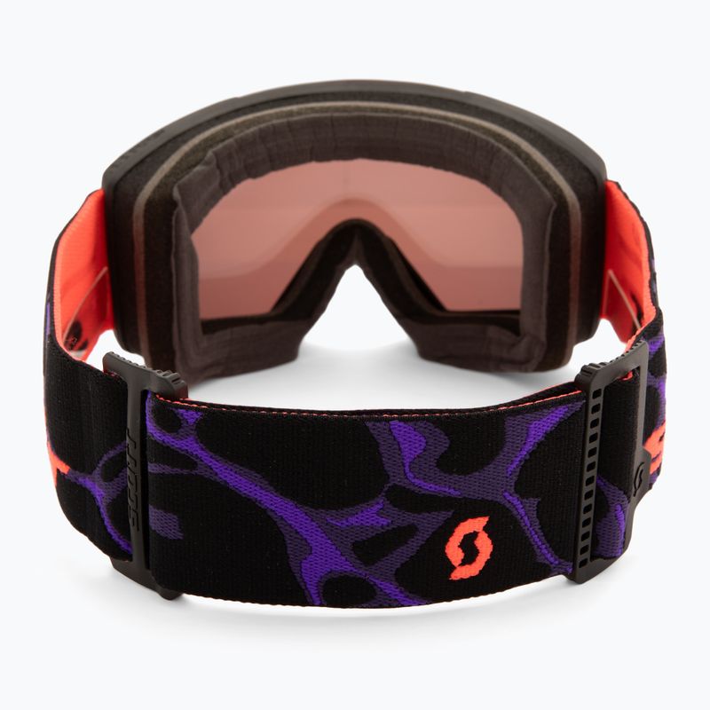 Slidinėjimo akiniai SCOTT Shield black/amp red chrome 3
