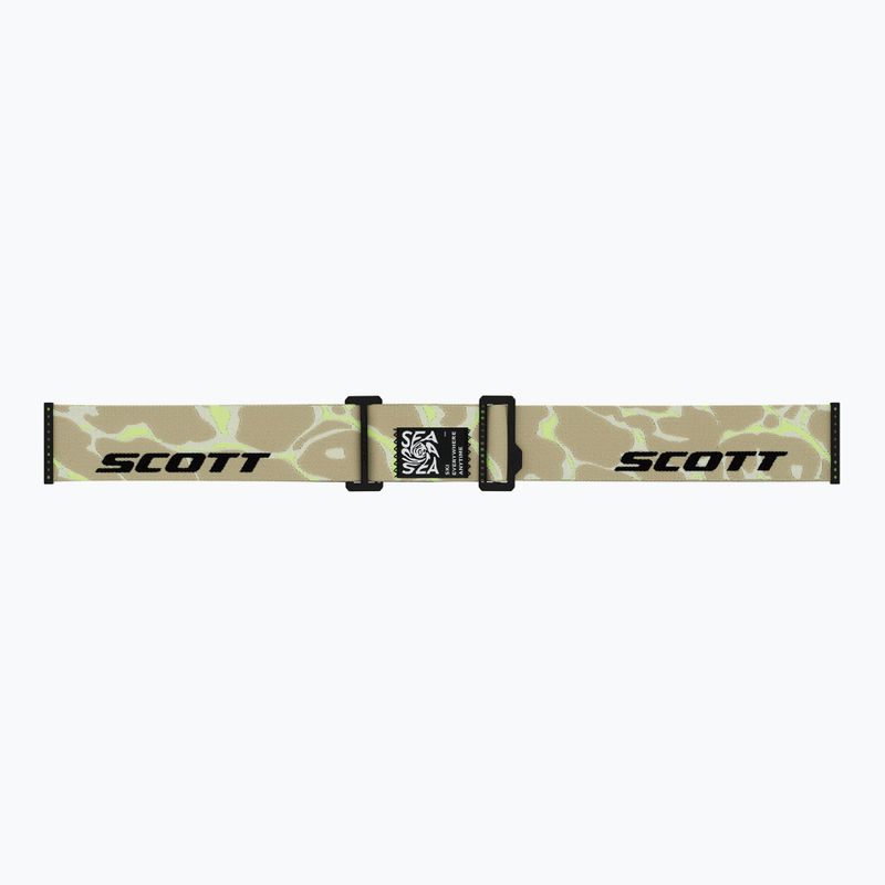Slidinėjimo akiniai SCOTT Shield mojave beige/amp black chrome 5