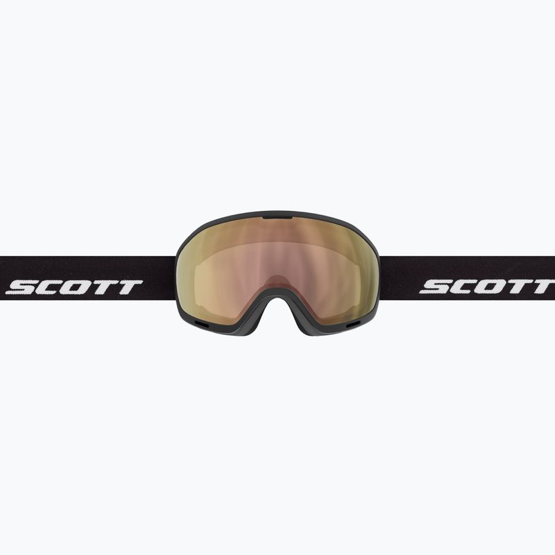 Slidinėjimo akiniai SCOTT Unlimited II OTG LS black/amp ls cinnamon chrome 4