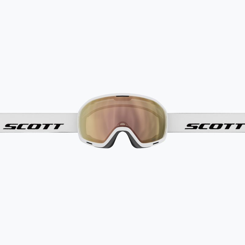 Slidinėjimo akiniai SCOTT Unlimited II OTG LS white/amp ls cinnamon chrome 4