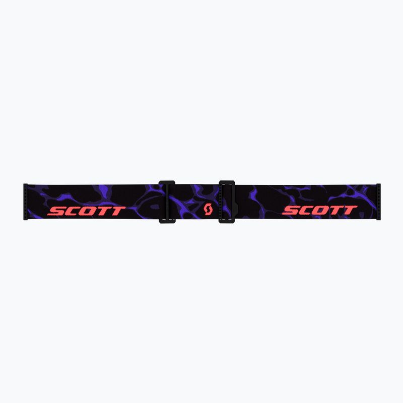 Slidinėjimo akiniai SCOTT Shield LS black/purple/amp ls cinnamon chrome 5