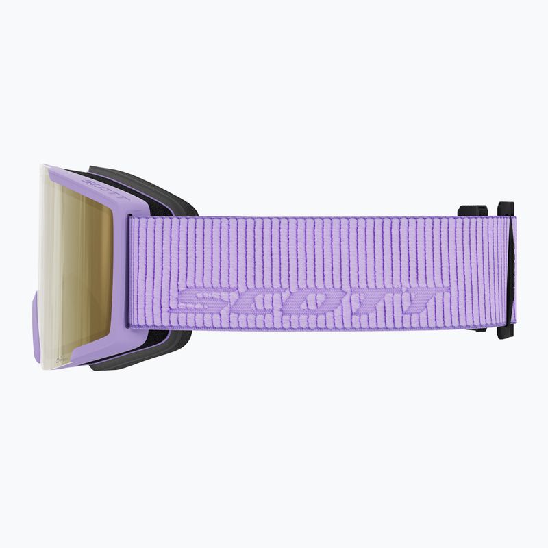 Slidinėjimo akiniai SCOTT Shield LS sherbet purple/amp ls cinnamon chrome 2