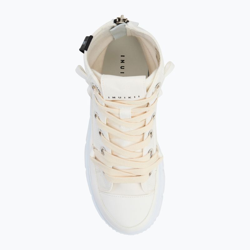 Moteriški batai INUIKII Matilda Canvas High white 5