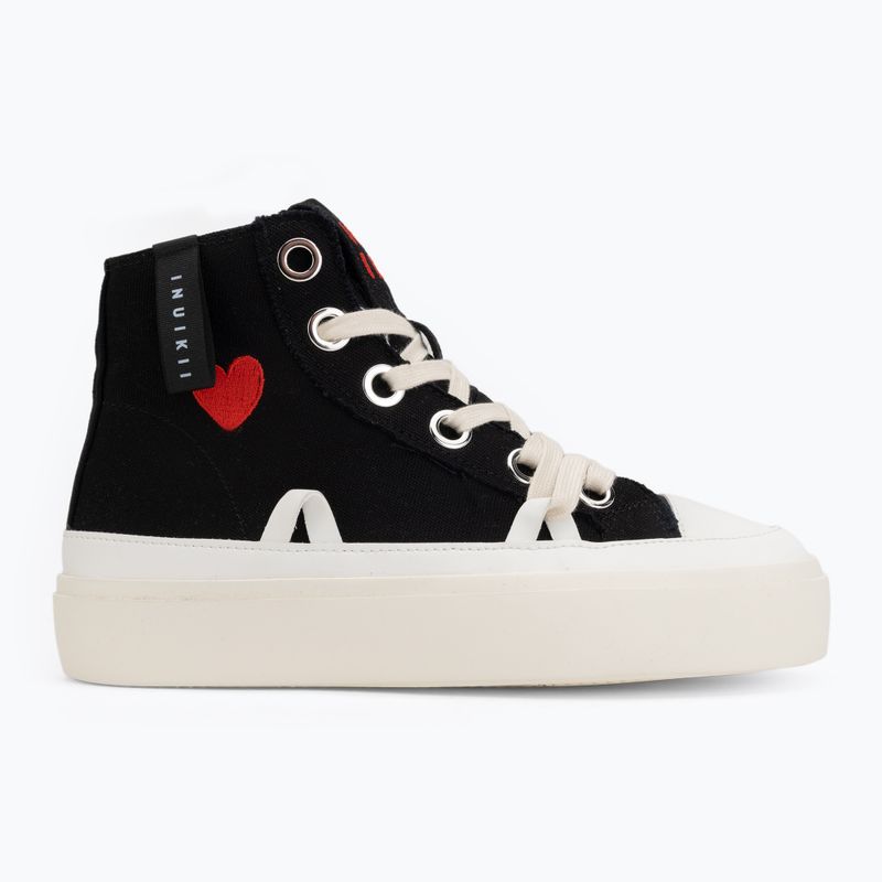 Moteriški batai INUIKII Matilda High Top Distressed black 2