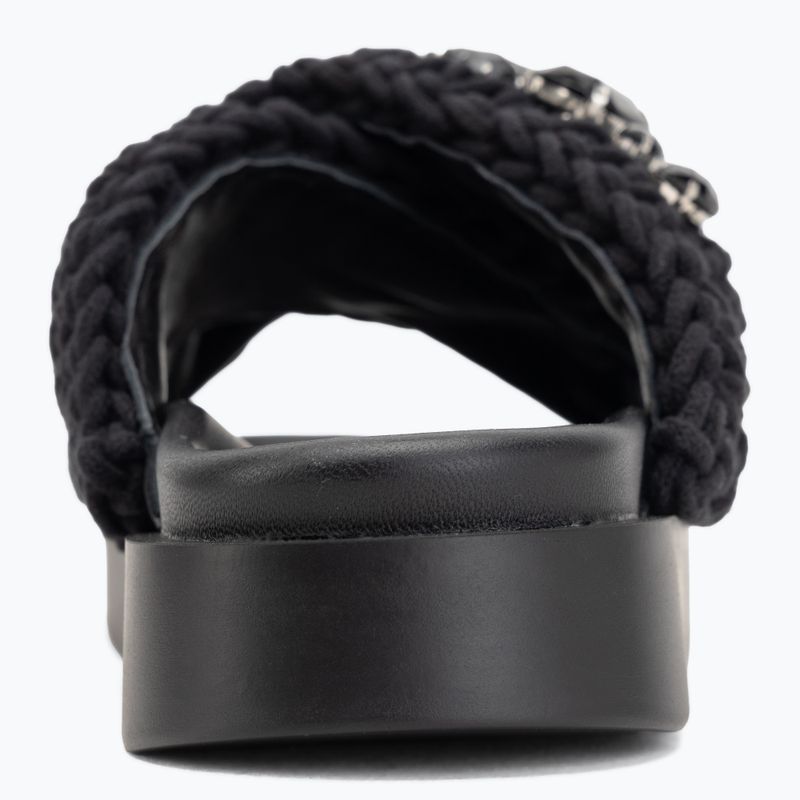 Moteriškos šlepetės INUIKII Woven Stones black 6