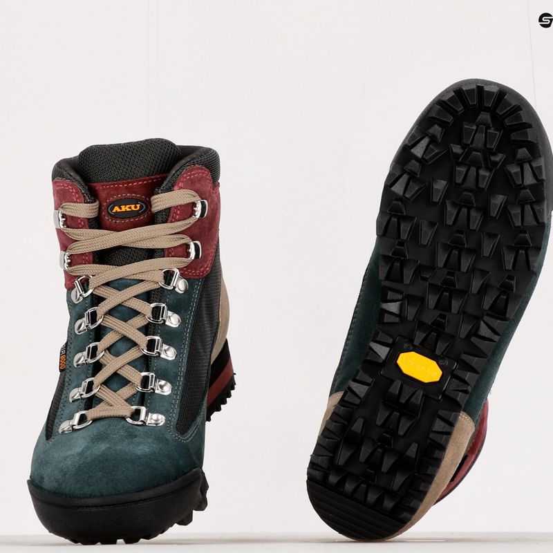 Moteriški trekingo batai AKU Ultra Light Original GTX anthracite/green 11