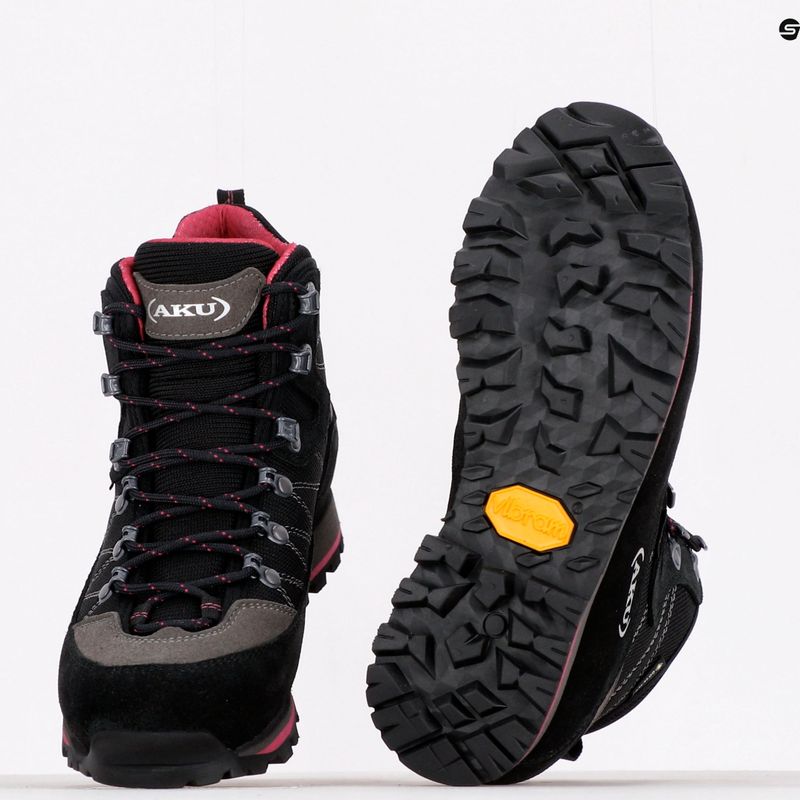 AKU Trekker Lite III GTX moteriški trekingo batai black/magenta 11