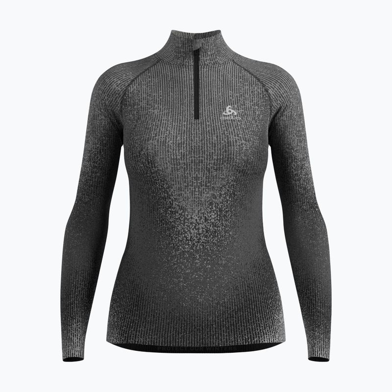 Termoaktyvus džemperis ODLO Performance Warm Blackcomb Bl Top Turtle Neck HZ black
