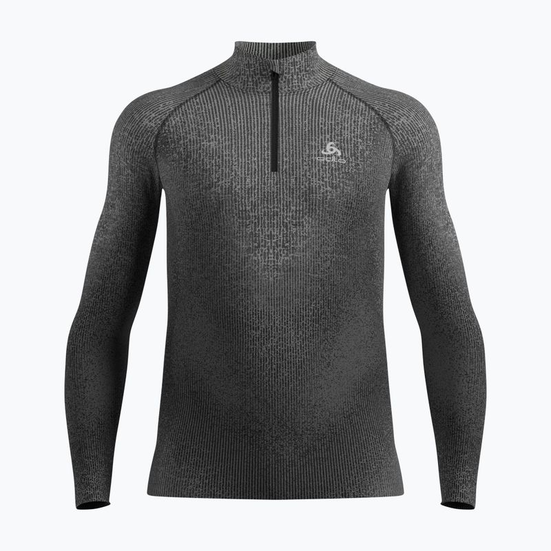 Vyriški termoaktyvūs marškinėliai ODLO Performance Warm Blackcomb Bl Top Turtle Neck HZ black