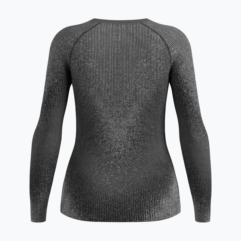 Moteriški termoaktyvūs marškinėliai Odlo Performance Warm Blackcomb Bl Top Crew Neck black 2