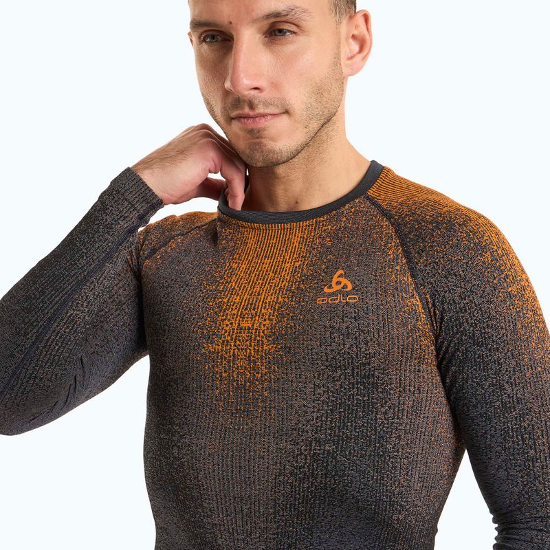 Vyriški termoaktyvūs marškinėliai ODLO Blackcomb Eco oriole 3