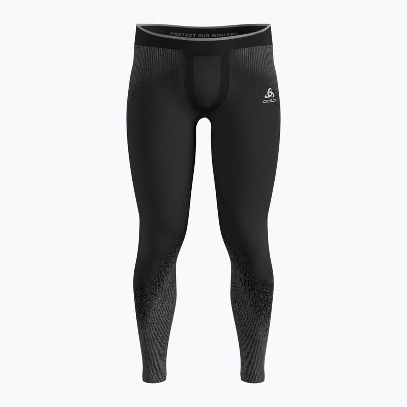 Vyriškos termo kelnės ODLO Performance Warm Blackcomb Bl Bottom Long black