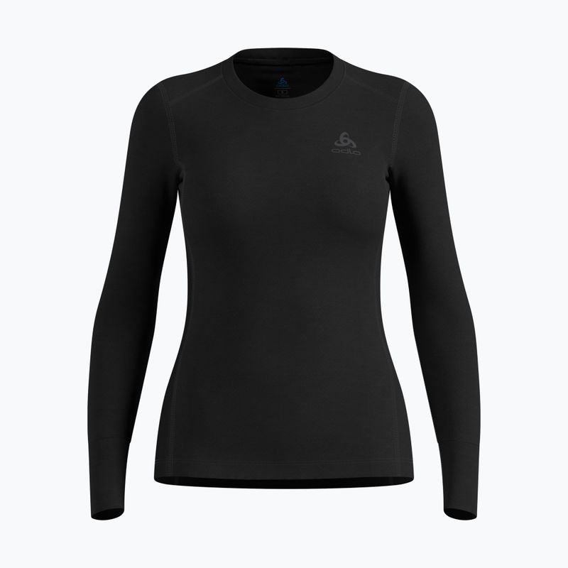 Moteriškas termo džemperis ODLO Merino 200 Bl Top Crew Neck black 5