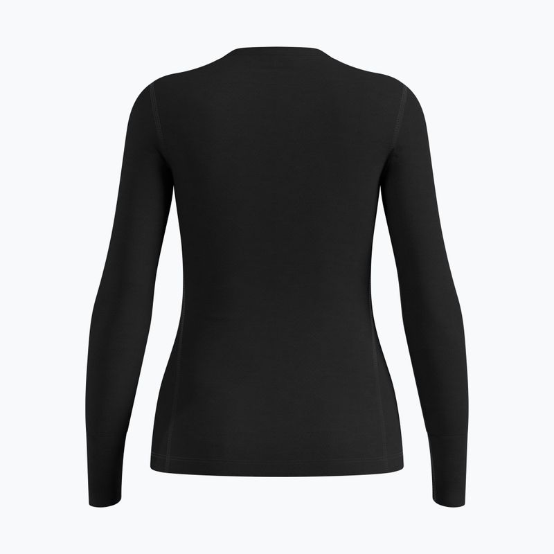 Moteriškas termo džemperis ODLO Merino 200 Bl Top Crew Neck black 6