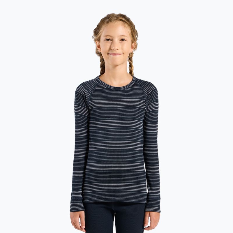 Vaikiškų termoaktyvių apatinių komplektas ODLO Active Warm Eco dark sapphire 2