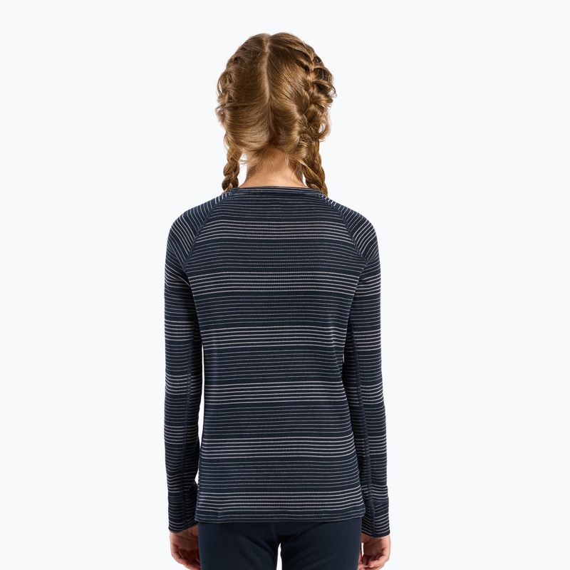 Vaikiškų termoaktyvių apatinių komplektas ODLO Active Warm Eco dark sapphire 3