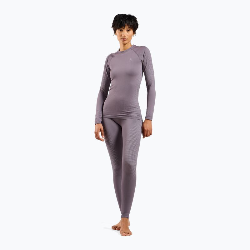 Moteriškos termoaktyvios kelnės ODLO Performance Warm Bl Bottom Long gray ridge 2