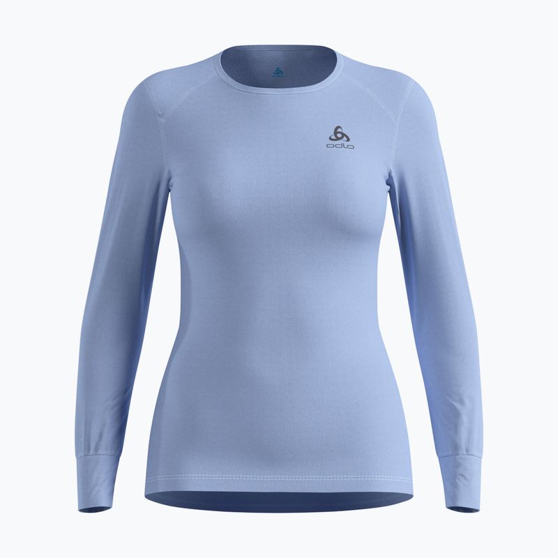 Moteriški termoaktyvūs marškinėliai ilgomis rankovėmis ODLO Active Warm Bl Top Crew Neck blue heron 5