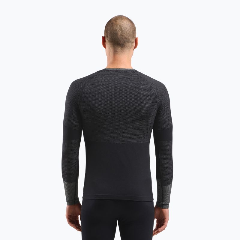 Vyriški termoaktyvūs marškinėliai ODLO Fundamentals Performance Warm Bl Top Crew Neck black 3