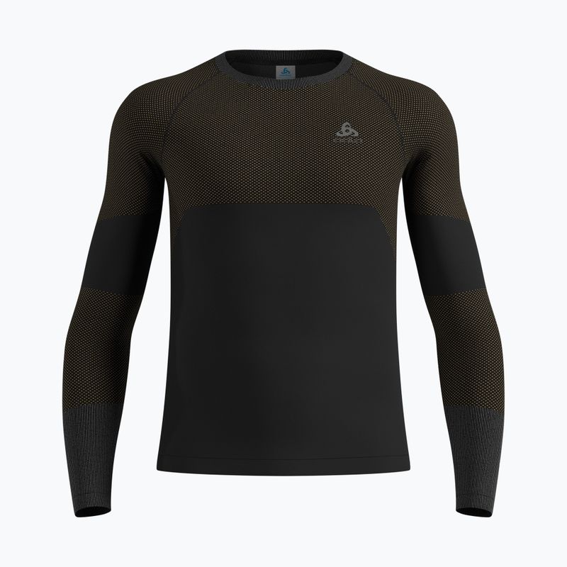Vyriški termoaktyvūs marškinėliai ODLO Fundamentals Performance Warm Bl Top Crew Neck black 5