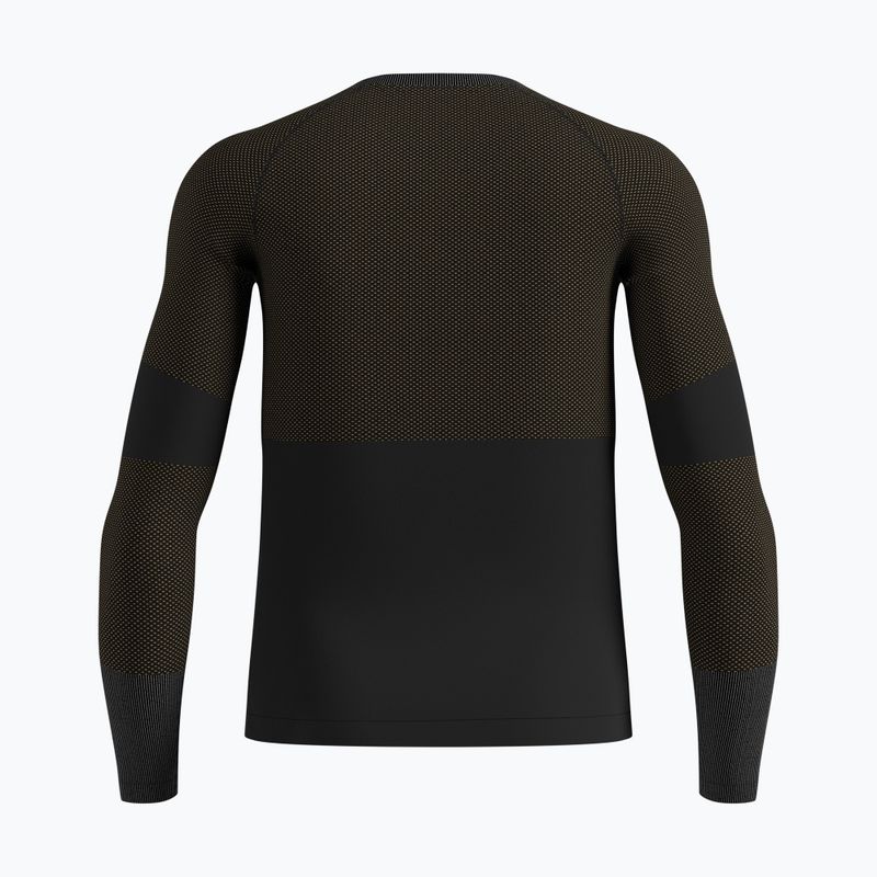 Vyriški termoaktyvūs marškinėliai ODLO Fundamentals Performance Warm Bl Top Crew Neck black 6