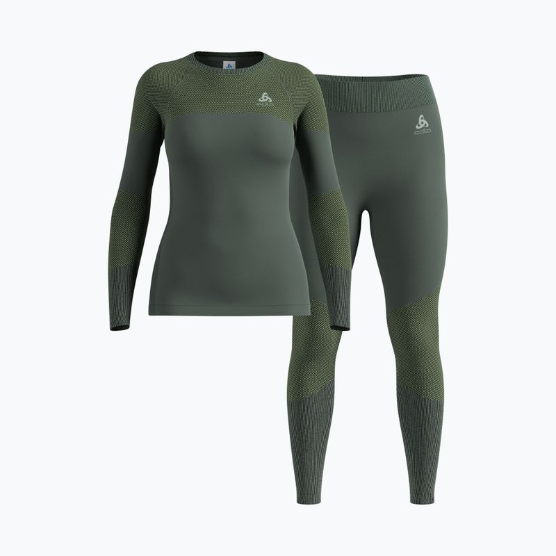 Moteriškas termo apatinių rinkinys ODLO Fundamentals Performance Warm urban chic