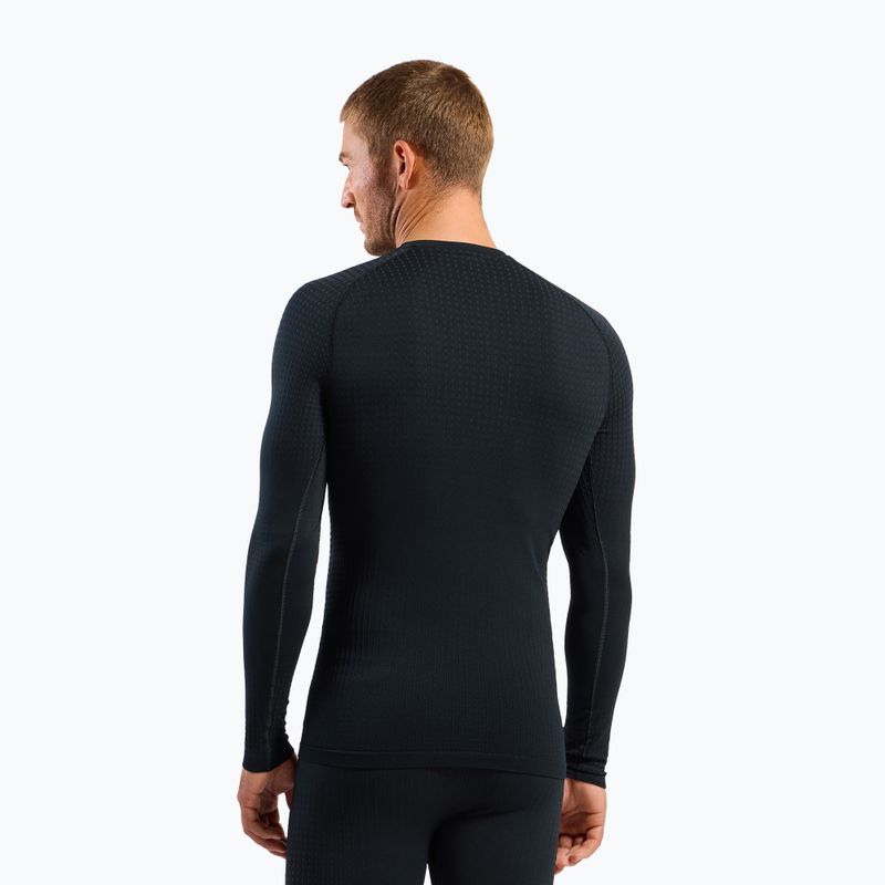 Vyriškas termoaktyvus džemperis ODLO Performance Warm Bl Top Crew Neck black 3