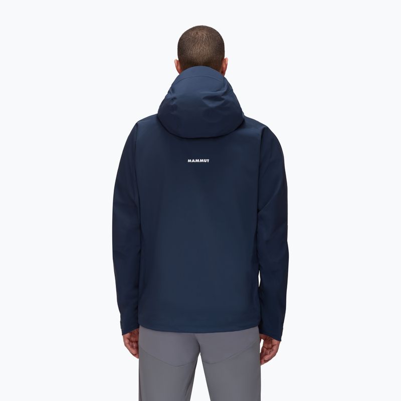 Mammut 160 Years Taiss HS vyriška hardshell striukė tamsiai mėlyna 3