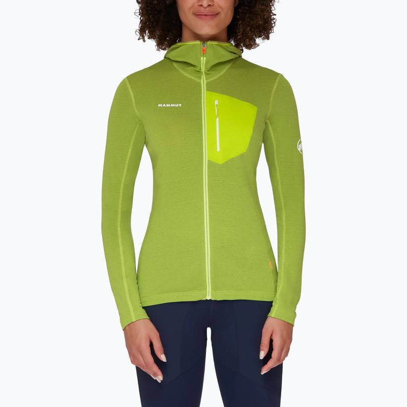 Mammut moteriškas vilnonis džemperis Aenergy Light Ml green 2