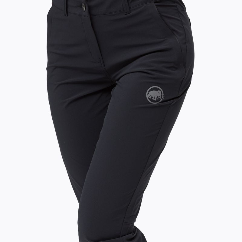 Mammut Runbold Capri moteriškos trekingo kelnės juodos spalvos 3
