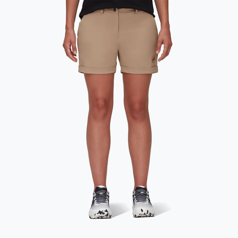 Mammut moteriški trekingo šortai Runbold Roll Cuff beige