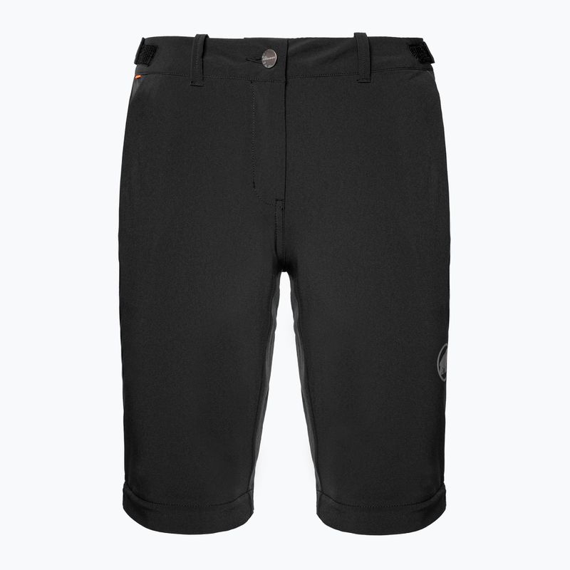 Mammut Runbold Zip Off moteriškos trekingo kelnės juodos spalvos 6
