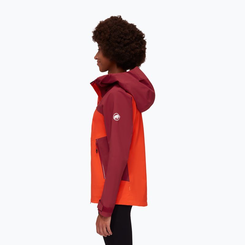 Mammut Alto Guide HS moteriška hardshell striukė raudona 3
