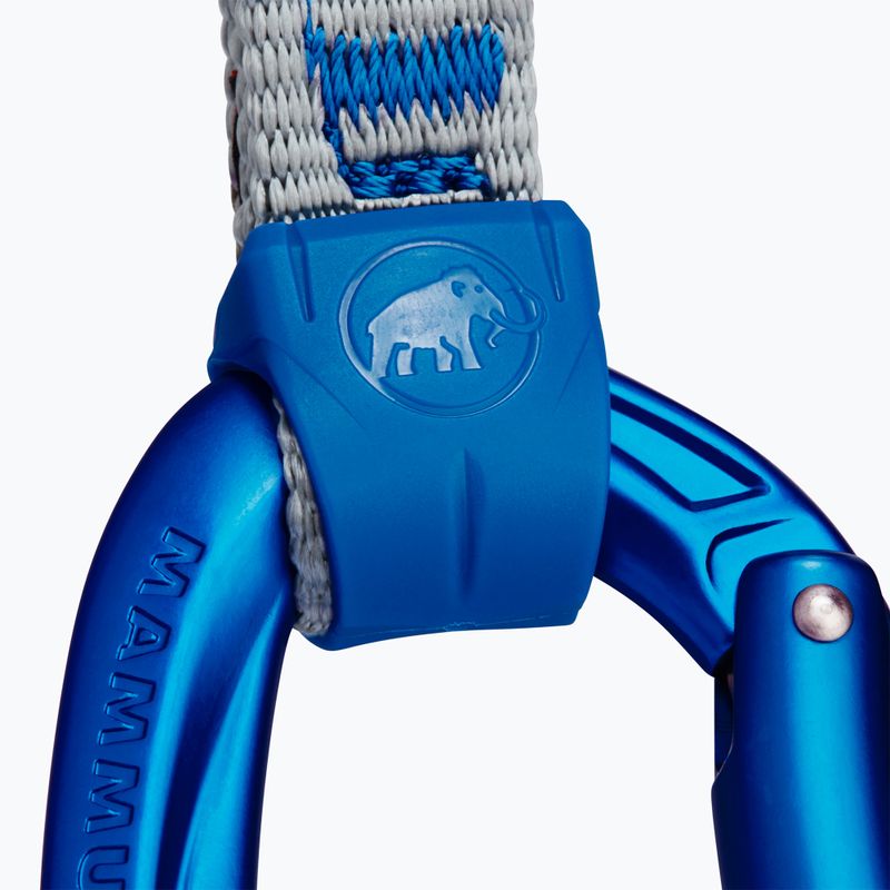 Laipiojimo karabinų rinkinys Mammut Crag Keylock Indicator 6 vnt. silver ultramarine 2